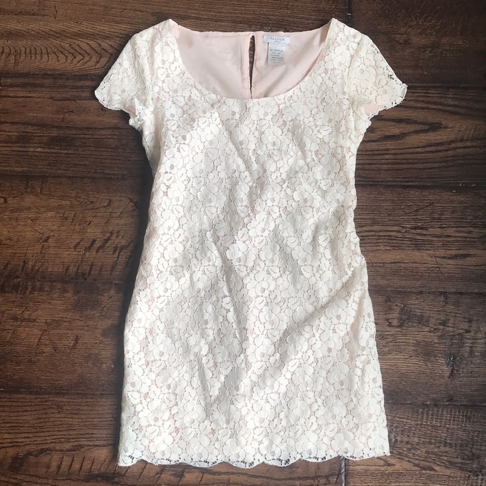 Talula Floral Lace Dress from Aritzia